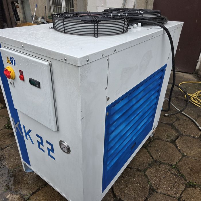 chiller 23kW gotowy do pracy wtryskarka wymiennik agregat wody lodowej