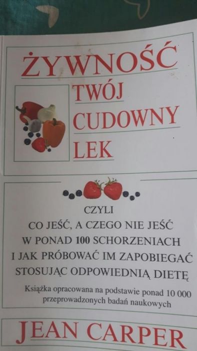 Książka Żywność Twój cudowny lek