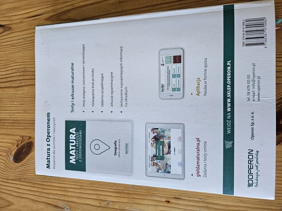 MATURA VADEMECUM Geografia zakres rozszerzony 2021