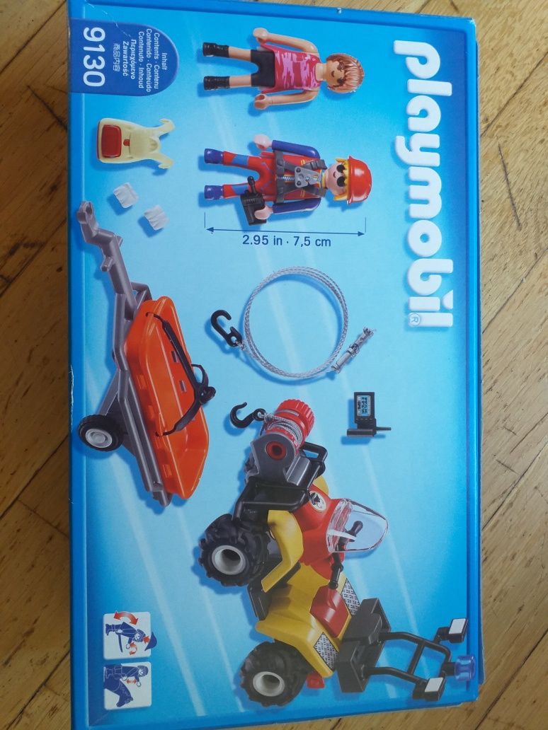 Playmobil quad ratownictwa górskiego