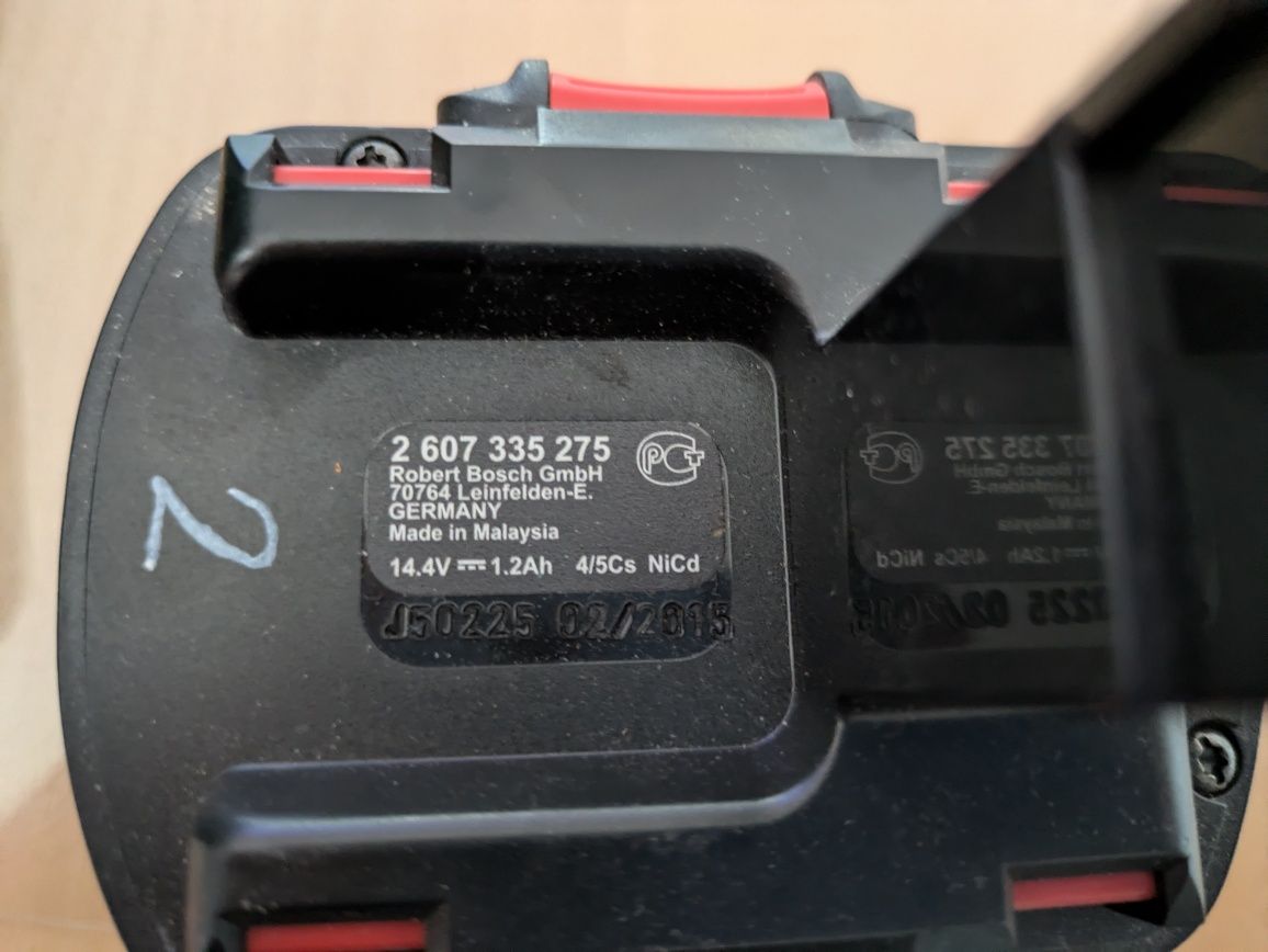 Bosch PSR 14,4 wkrętarka 2x bateria