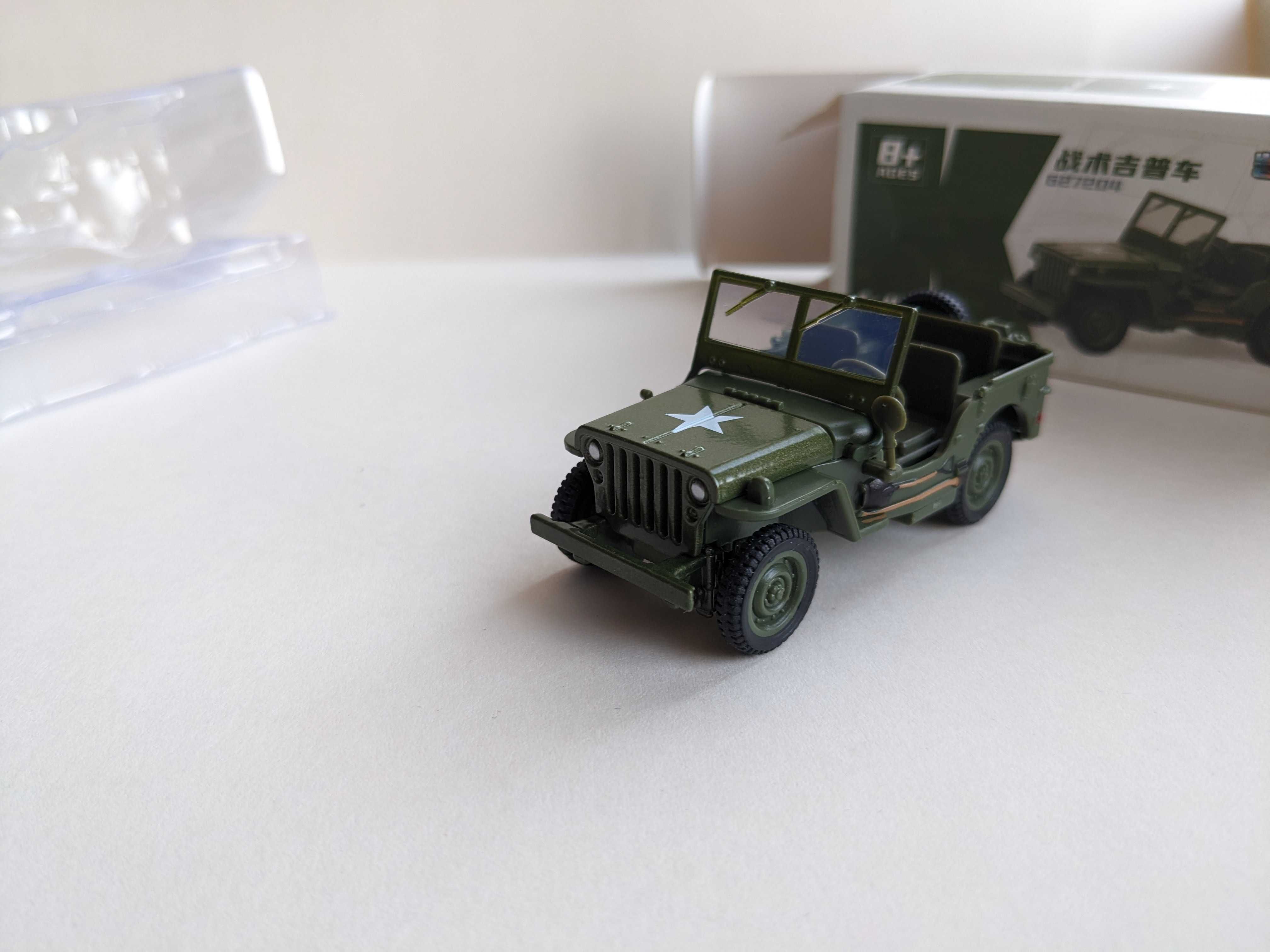 Kolekcjonerski model Jeep Willys MB 1/43 Samochody Wojskowe z II Wojny