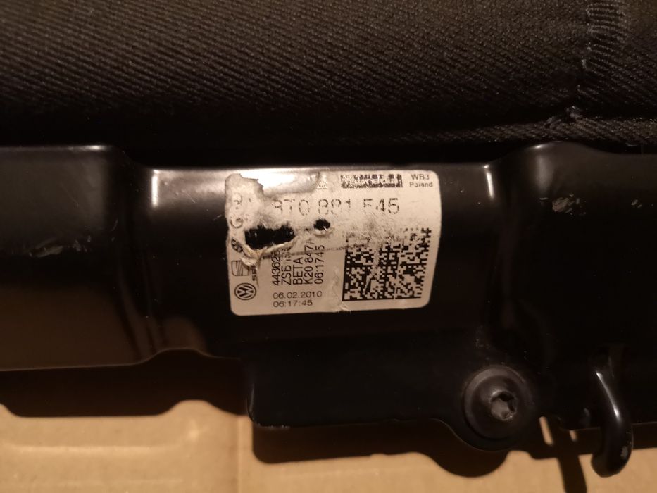 Mocowanie ISOFIX PRZÓD AUDI A6 C7 A4 B8 A5 8T Q5