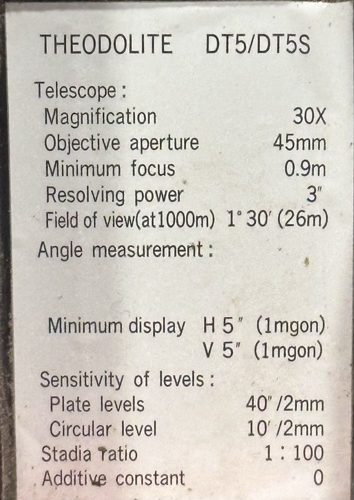 Niwelator theodolit Sokkia DT5 Made in Japan! Komplet Polecam