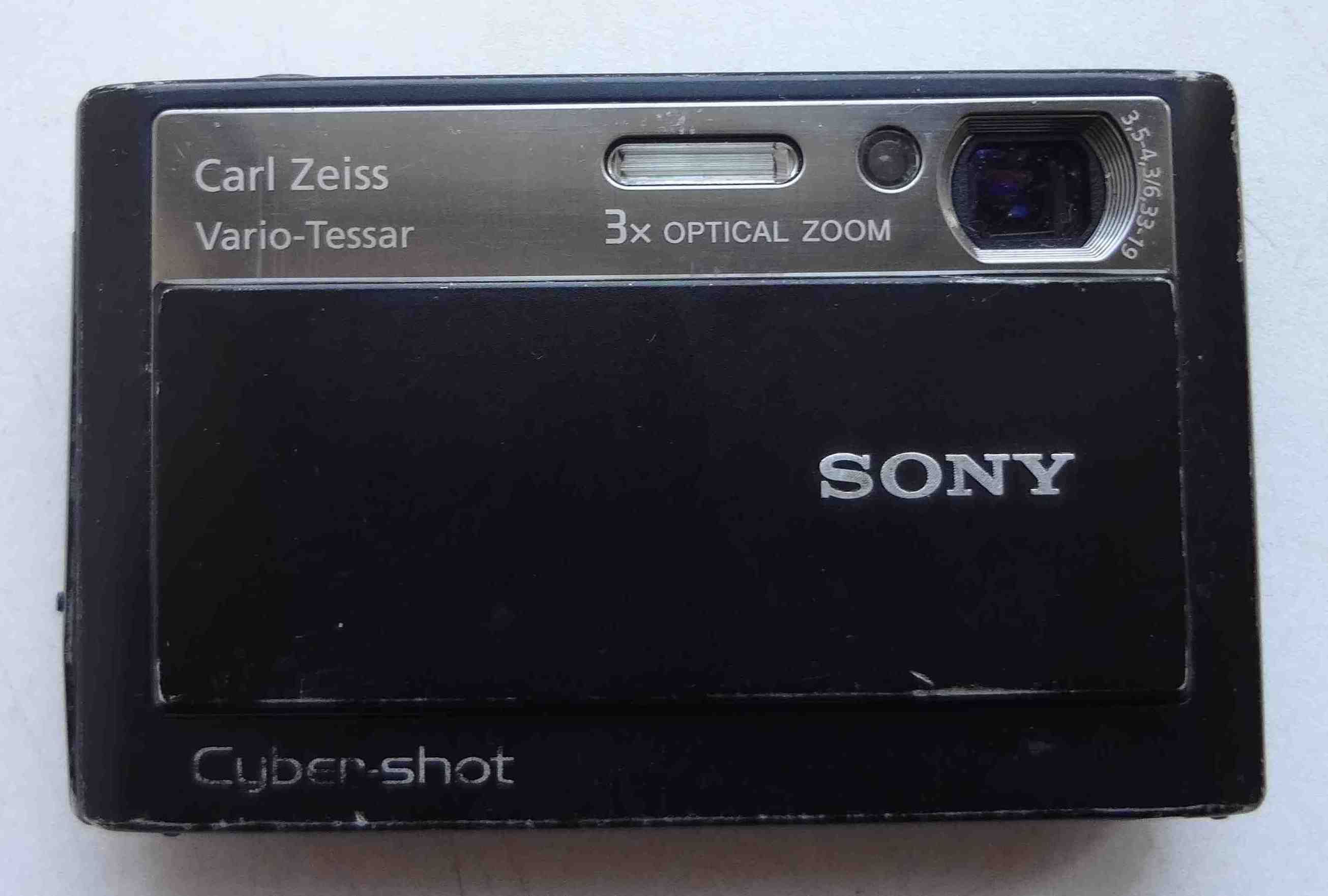 Фотоаппарат цифровой Sony Cyber-shot DSC-T20, не рабочий, с батареей