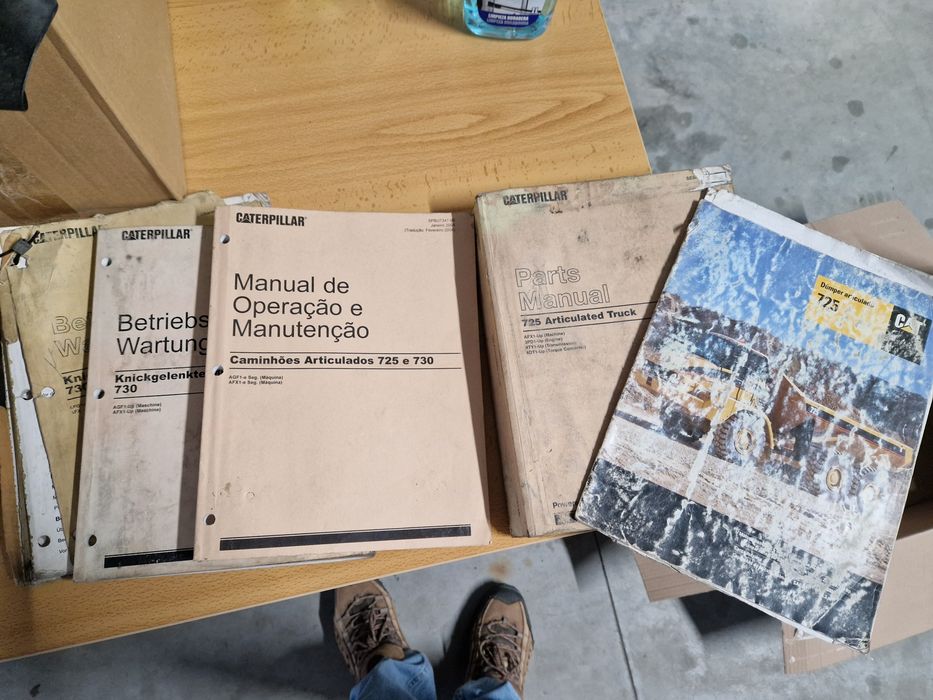 Manuais de escavadoras
