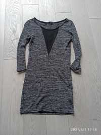 Sweter sukienka mini tunika Tally Weijl xxs