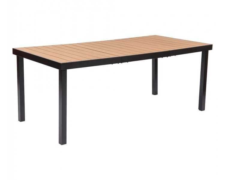 Zestaw mebli ogrodowych - duży stół (190x90 cm) i 8 krzeseł, NOWY