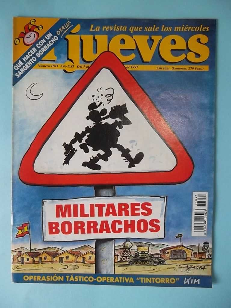 EL JUEVES , o melhor da BD humorística espanhola , 5 exemplares
