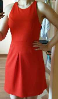 Tk Maxx wyjątkowa czerwona sukienka S-M nowa