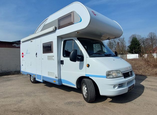 Kamper BURSTNER MARANO duże łozko 68 tys km