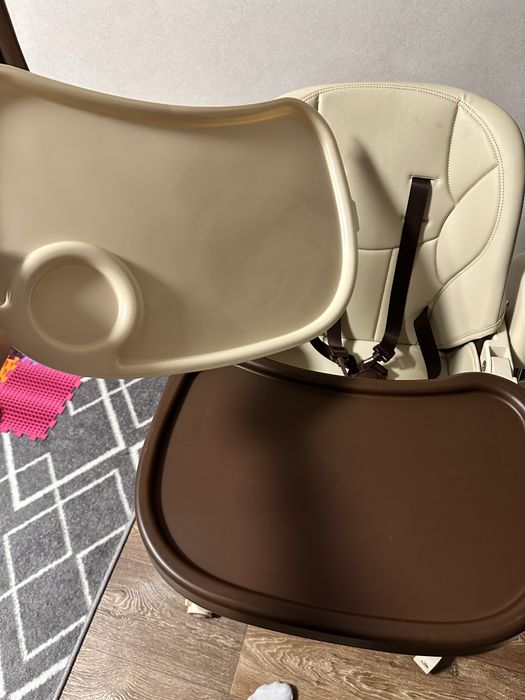 Дитячий стільчик-шезлонг 2в1 для годування