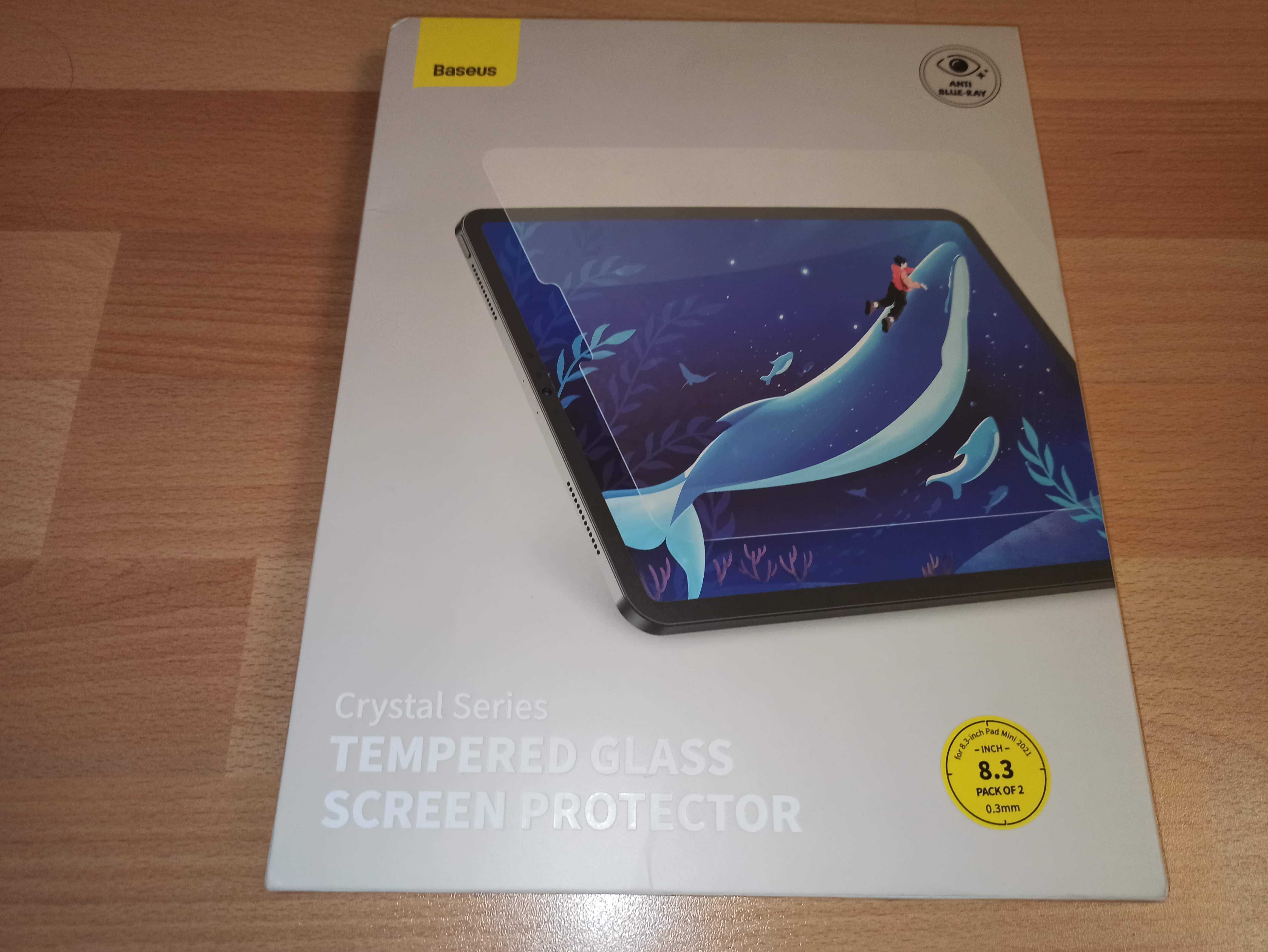 Защитное стекло BASEUS Screen Protector для Apple iPad mini 6 (2021)