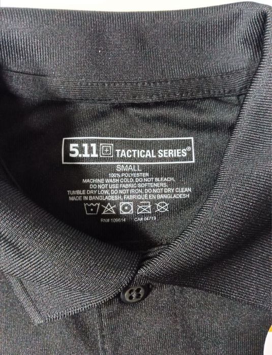 Оригінальне поло 5.11 Tactical  Performance Long Sleeve Polo Black