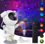 Projektor Gwiazd Astronauta Lampka Nocna Dla Dzieci Rzutnik + Pilot