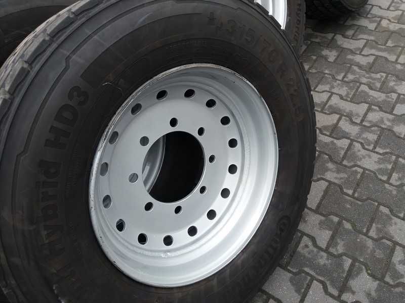 Koła 315/70R22,5 8 Otw do Przyczep D-50 HL HW  Bezdętki C.Brutto FvVat