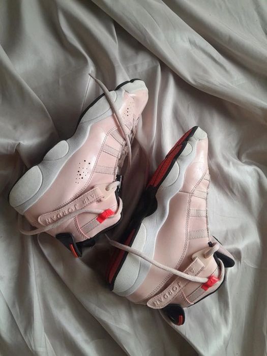 Nike air Jordan 6 Rings damskie jasny róż 37.5 skate hip hop
