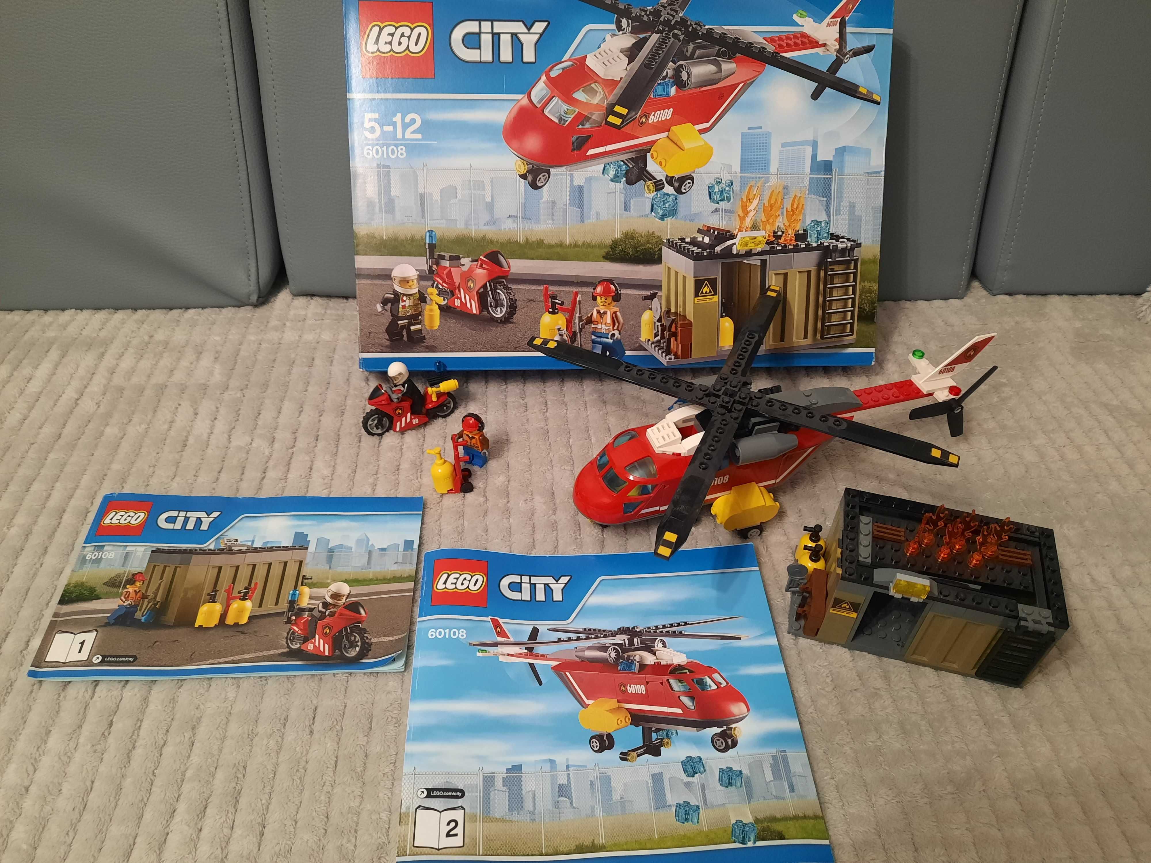 Lego  60108 city helikopter strazacki