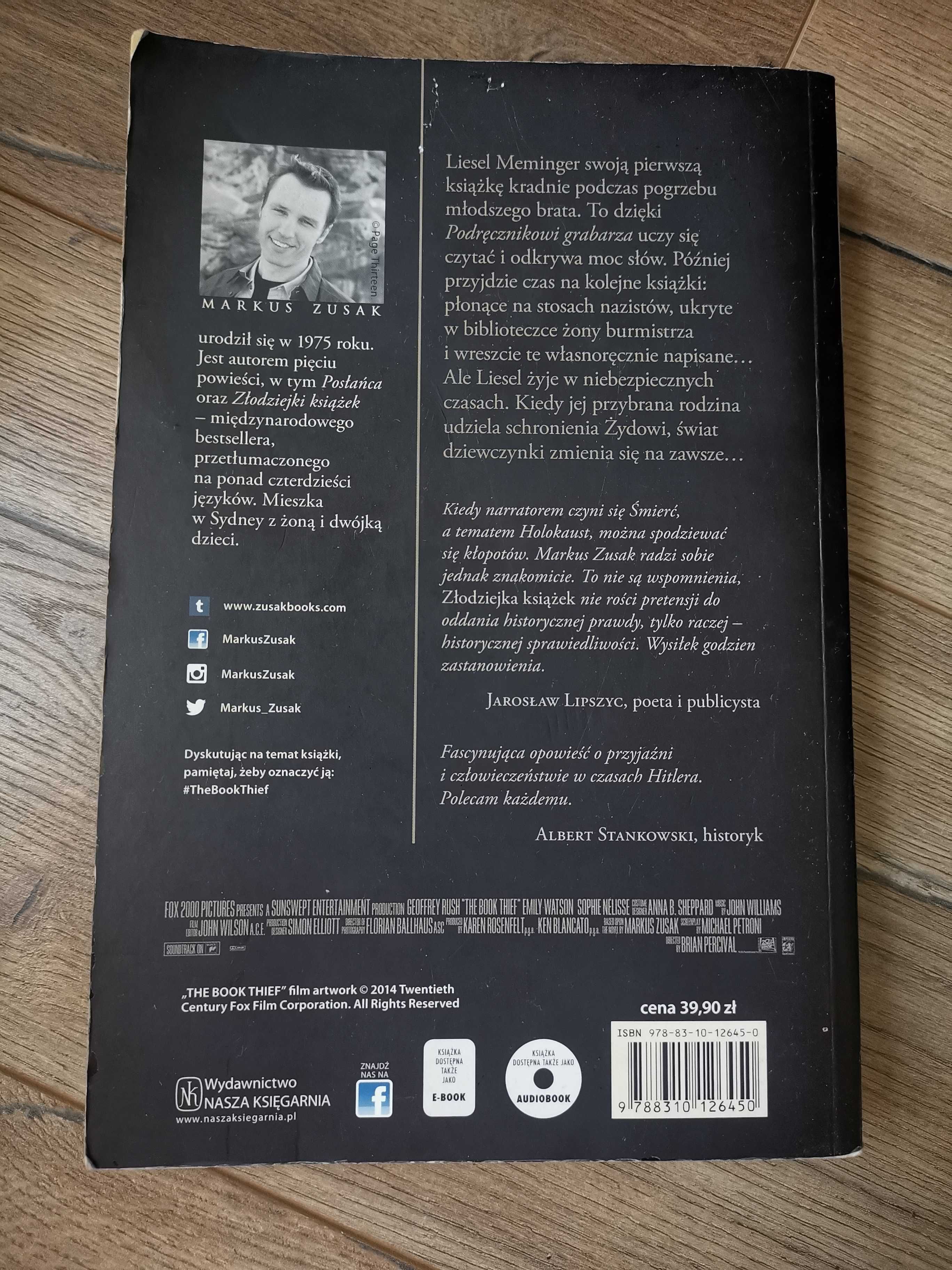 Markus Zusak - Złodziejka Książek