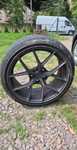 Felgi aluminiowe 19” 5x120 + opony Bridgestone