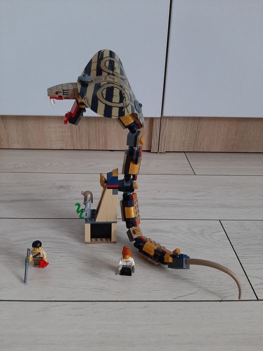 LEGO 7325 Pharaoh's Quest Cursed Cobra Statue + instrukcja