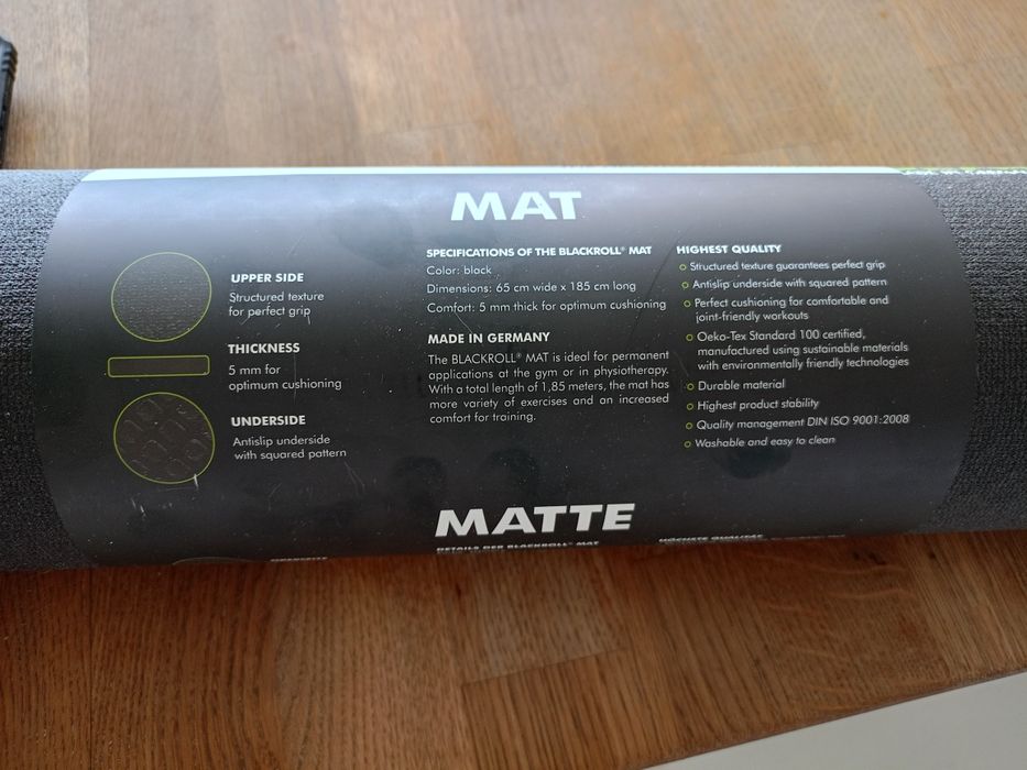 Matą nowa Black roll