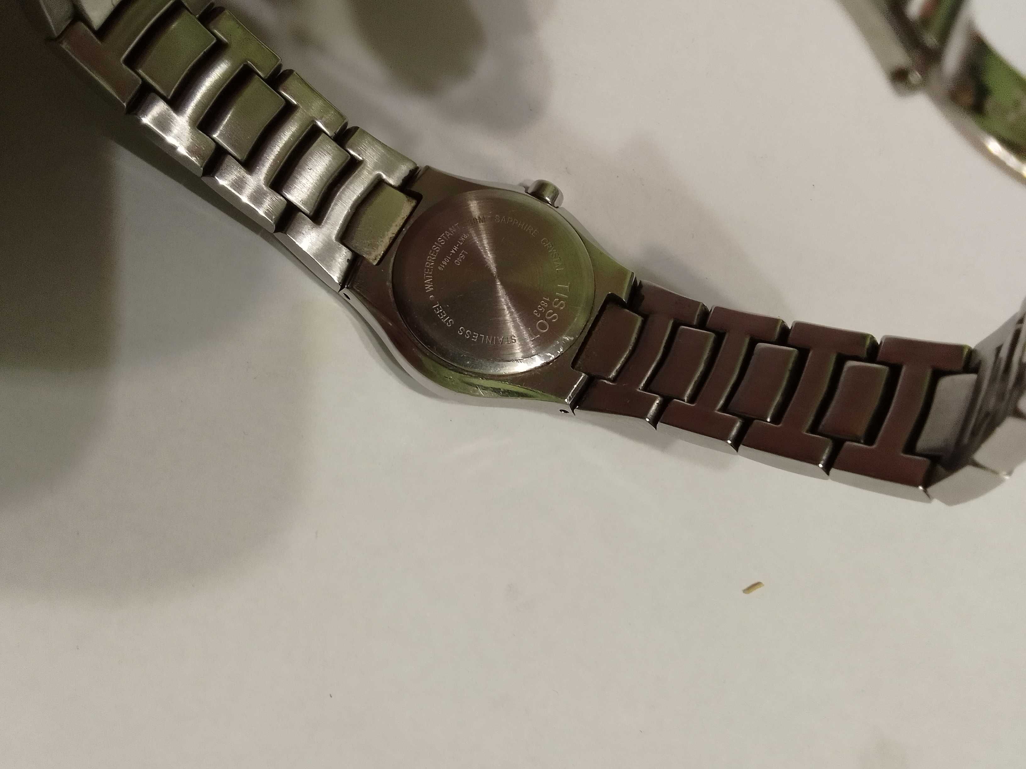 Женские швейцарские брендовые часы Tissot с перламутровым циферблатом