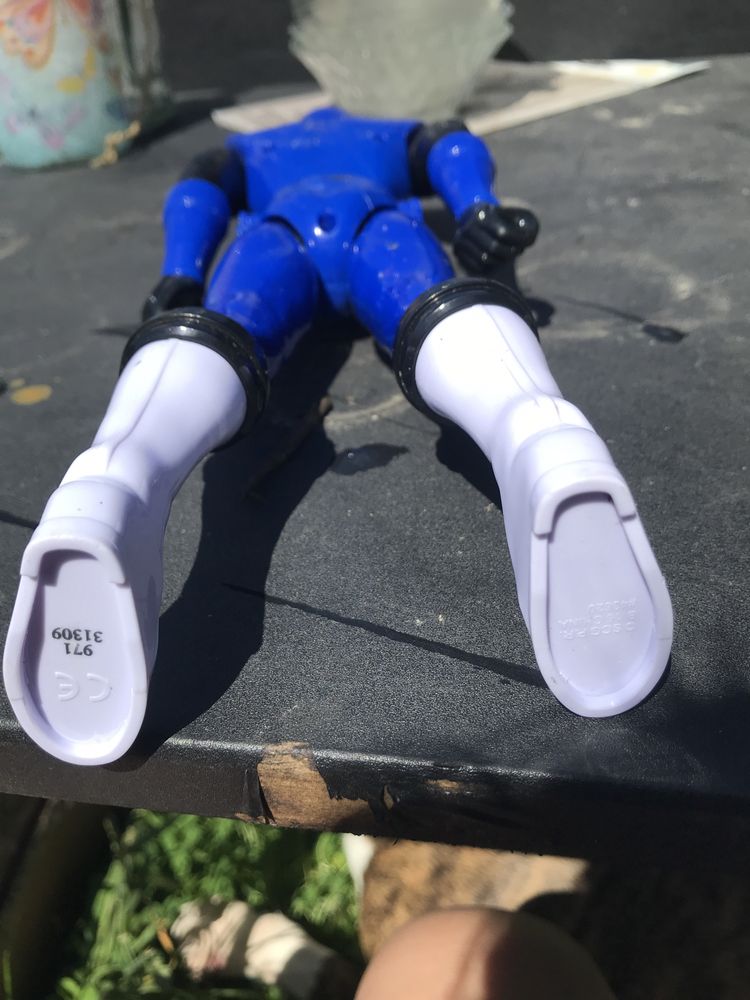 Plastikowy power rangers figurka