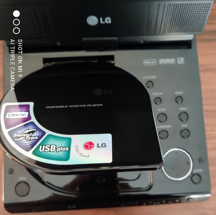 Leitor DVD portátil LG