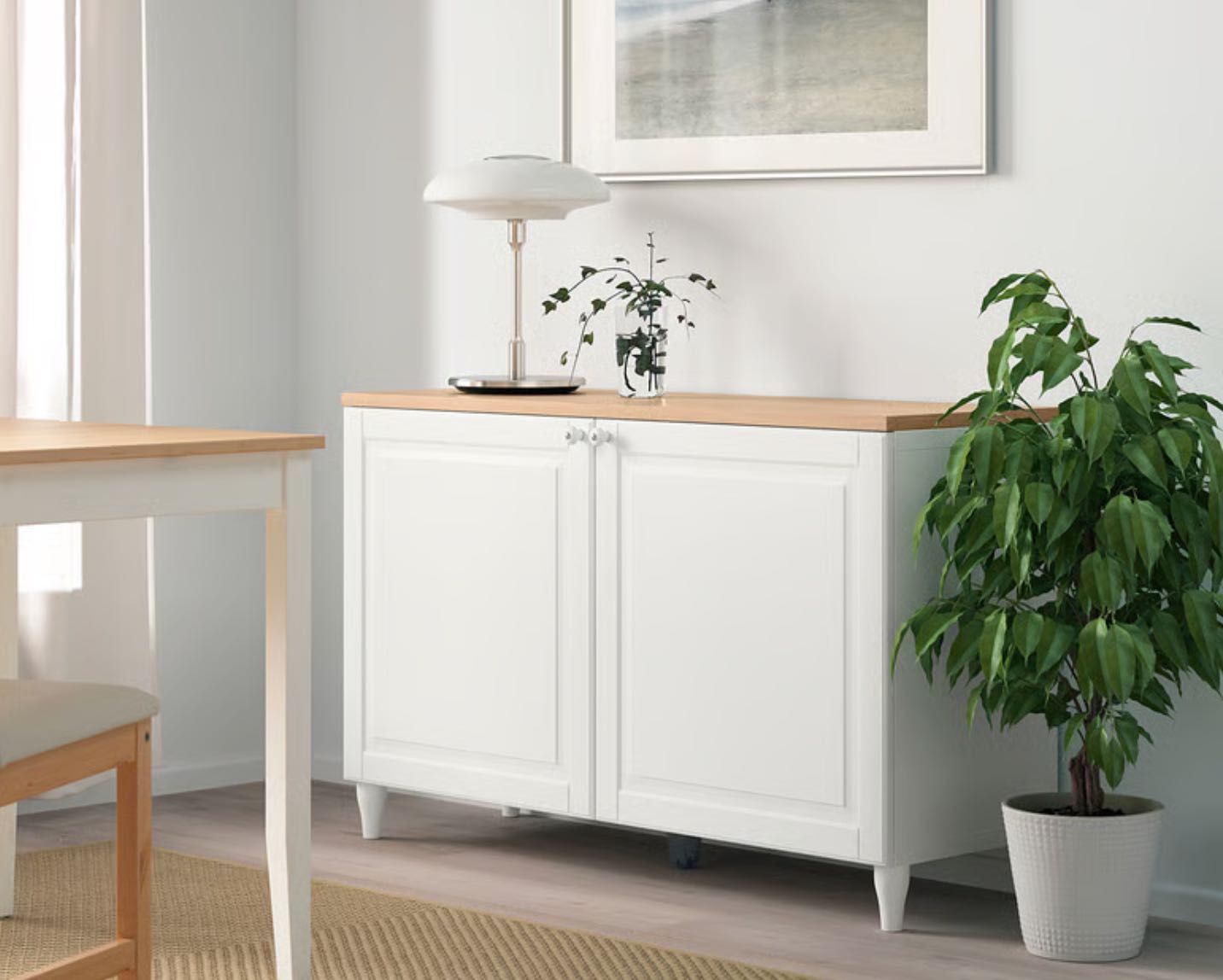Painel superior BESTA IKEA 120x42 cm