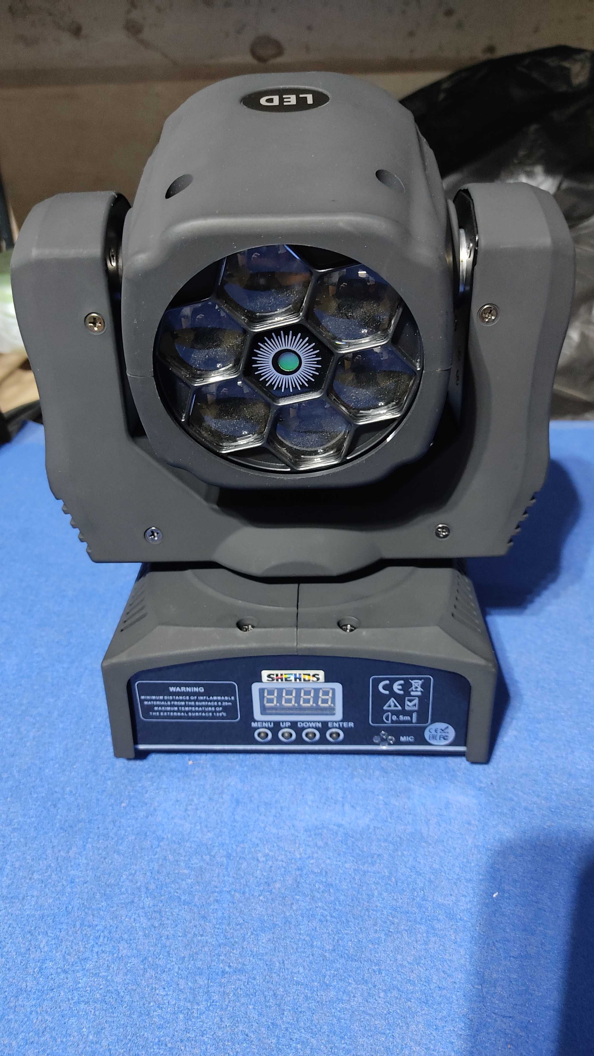 Moving head 6x15W RGB