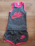 komplet Nike - koszulka na ramiączkach i spodenki, rozm. 98-104