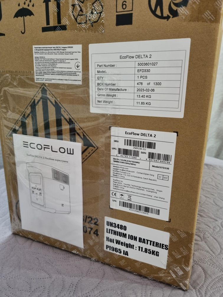 НОВА EcoFlow DELTA 2 (ZMR330-EU)