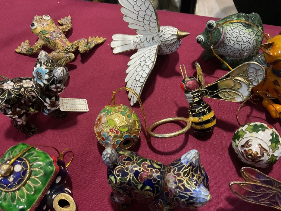 Figuras Natal decoração cloisonne ,,preço unidade 22