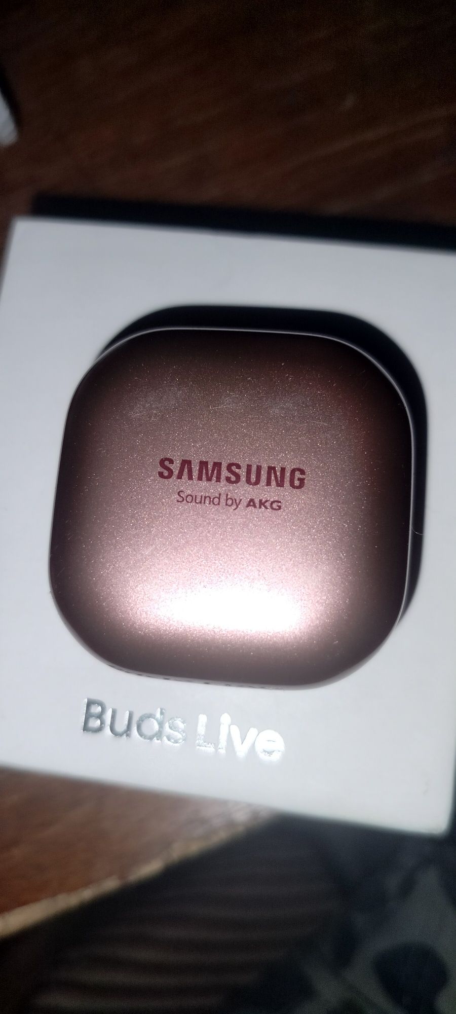 Гарнітура Bluetooth Samsung Galaxy Buds Live SM-R180 Bronze (SM-R180NZ