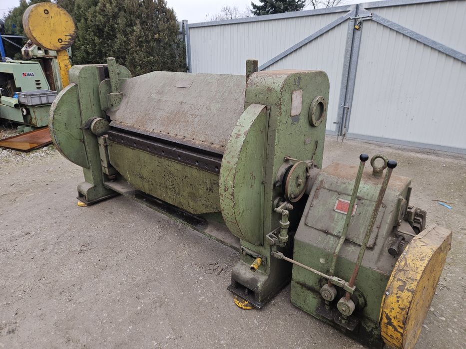 Zaginarka do blachy krawędziarka prasa mechaniczna 1500x6.5 mm