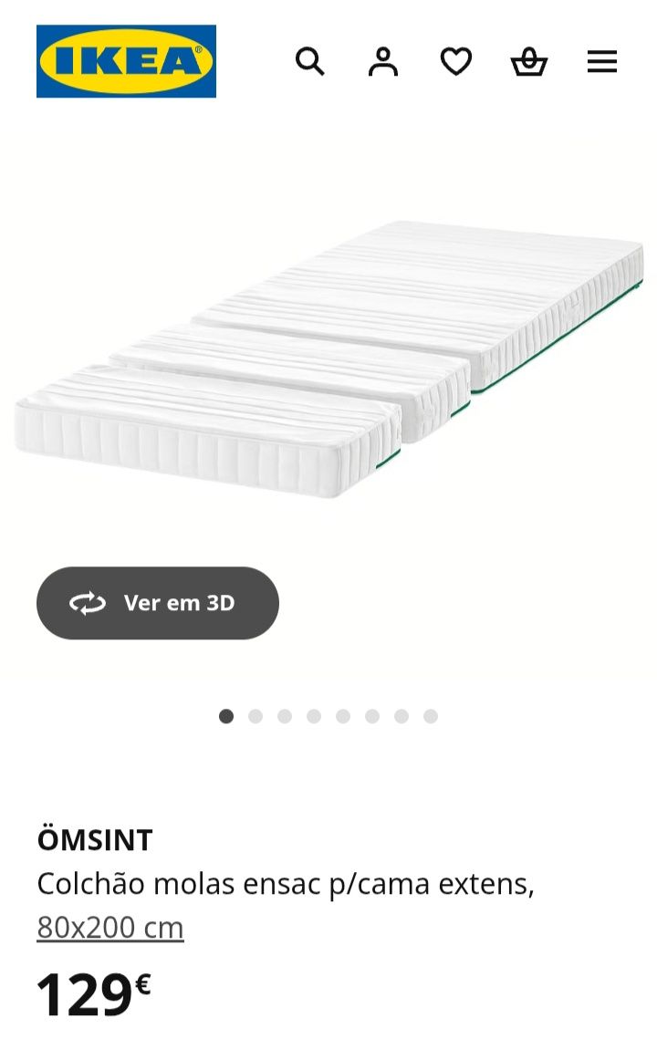 Cama Extensível SLAKT - Opção Colchão e Barra Protetora
