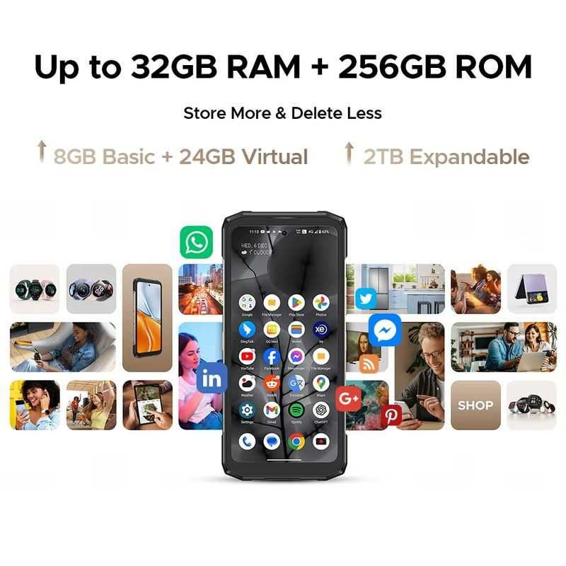 Doogee Blade 20 Turbo 5G 8GB/256GB IP69K 2.6GHz