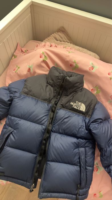 Kurtka the north face nuptse granatowa