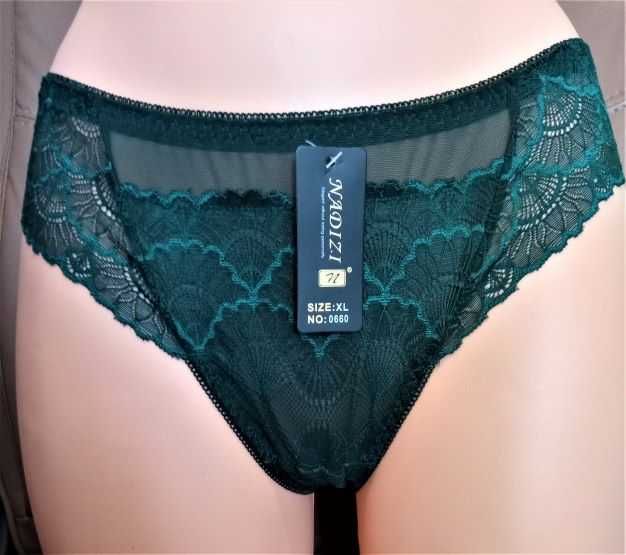 figi majtki damskie koronka Nadizi r.XL 5szt