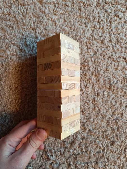 Drewniane klocki do gry