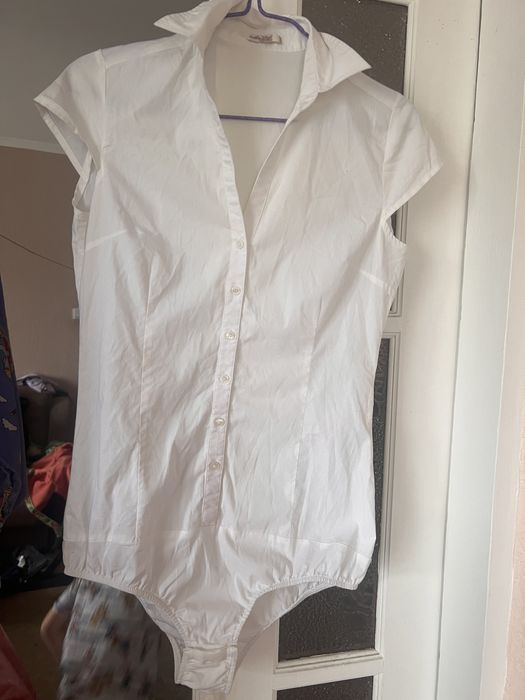 Боді сорочка біла