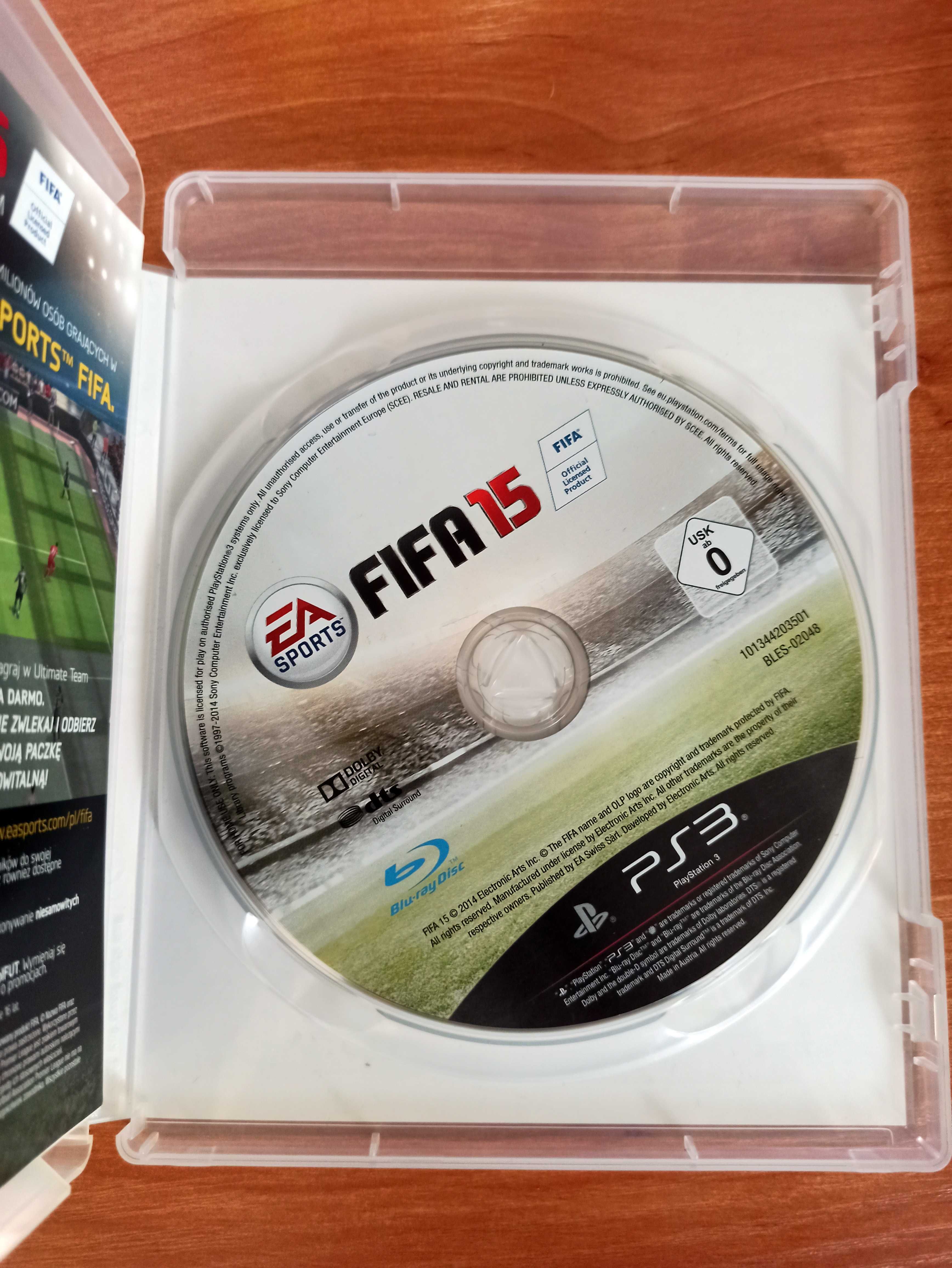 Gra FIFA 15 na platformę PlayStation 3