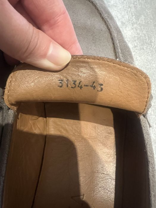 Лофери чоловічі кремового кольору