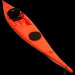Kayak sit on top Rainbow Vulcano como novo