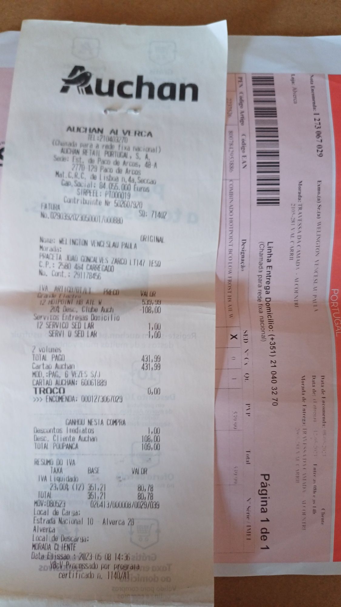 Combinado ariston