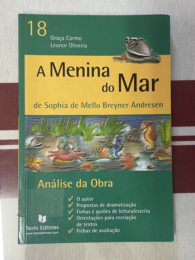 Livro “A menina do mar”