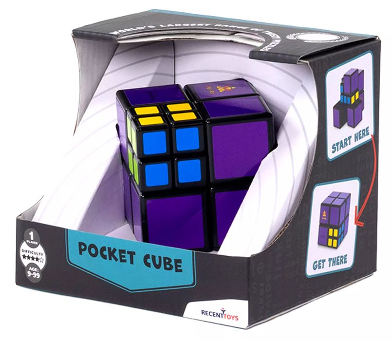 Łamigłówka Pocket Cube Recent Toys poziom 4/5. Recent Toys