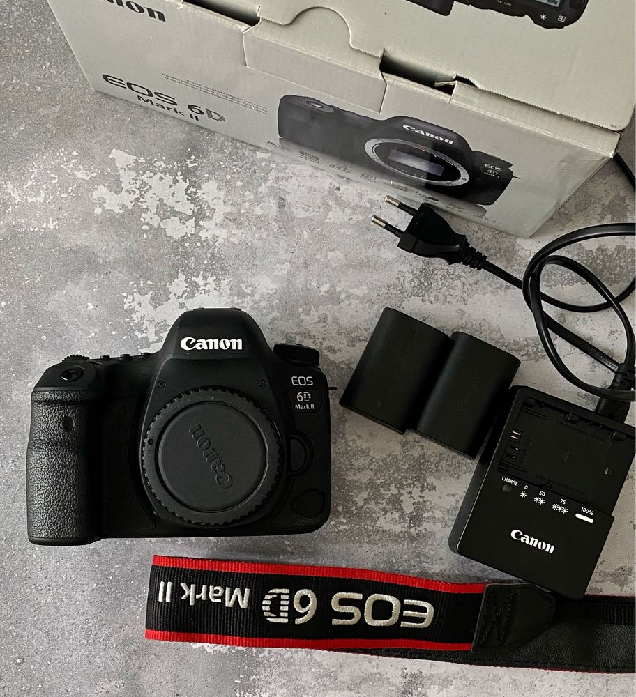 Canon 6d mark ii niski przebieg z ubezpieczeniem