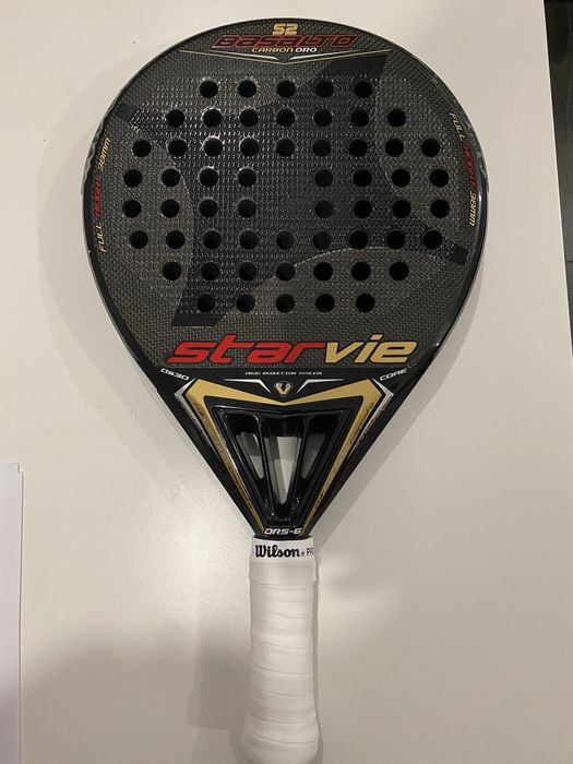 Raquete padel Starvie basalto carbon oro